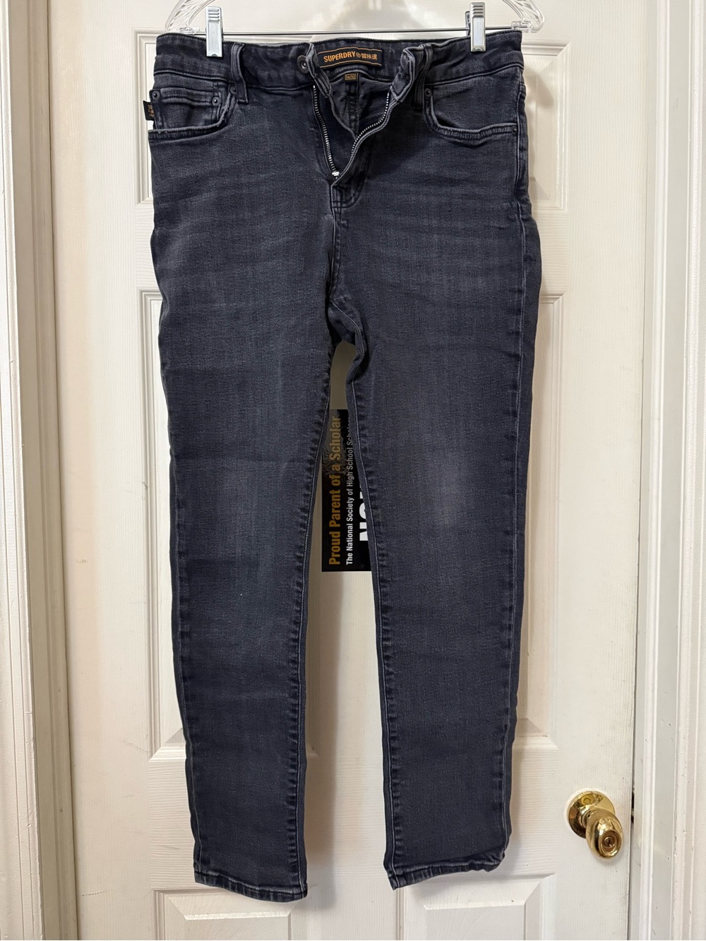 Superdry Dark Grey men’s Skinny Jeans